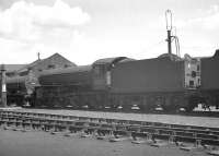 B1 4-6-0 no 61352 photographed at Gorton in June 1963. The locomotive on the left is thought to be 3F no 43789. <br><br>[K A Gray 22/06/1963]