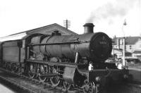 5954 <i>Faendre Hall</i> at Weston-super-Mare, Locking Road, in 1961.<br><br>[John Thorn //1961]