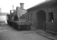 Drummond ex-HR 'Small Ben' class 4-4-0 no 54398 <I>Ben Alder</I>, introduced in 1898 and the last of the class to be withdrawn in 1953.  The locomotive spent many years in storage pending a decision on preservation, including periods at Boat of Garten, Forfar and Dawsholm, where it is seen here prior to its eventual disposal through Motherwell Machinery & Scrap, Wishaw, around 1966.<br><br>[K A Gray //]