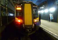 The 13.26 ex-North Berwick seen on 2 December shortly after arrival at Waverley.<br><br>[Bruce McCartney 02/12/2011]