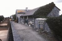 Platform scene at Askeaton station, Co Limerick, on the Foynes branch, photographed in 1988. The station had lost its passenger service in 1963.<br><br>[Ian Dinmore //1988]