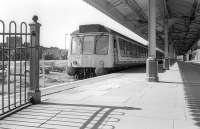 A DMU for London Marylebone stands in the old Marlow bay at High Wycombe in September 1991.<br><br>[Bill Roberton /09/1991]