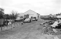 The goods yard and shed at Aberlour on 14 October 1978 [see image 36830].<br>
<br><br>[Bill Roberton 14/10/1978]