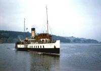 Ex-LNER DEPV <i>Talisman</i> approaching Rothesay from the north west in September 1955.<br><br>[A Snapper (Courtesy Bruce McCartney) 07/09/1955]