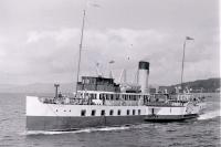 <i>Talisman</i> calling at Largs in July 1966, not long before her withdrawal. [See image 35311]<br><br>[Colin Miller /07/1966]