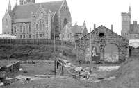 The remains of Fraserburgh shed in June 1974.<br><br>[Bill Roberton 01/06/1974]