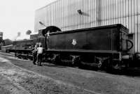 LNWR G2 0-8-0 no 49395 at Grosmont shed on 26 September 2011. <br><br>[Colin Miller 26/09/2011]