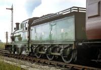 Ex-Great North of Scotland Railway 4-4-0 No 49 <I>Gordon Highlander</I>, with the SLS <I>'Golden Jubilee Special'</I> stands at Symington on 13 June 1959.<br><br>[A Snapper (Courtesy Bruce McCartney) 13/06/1959]