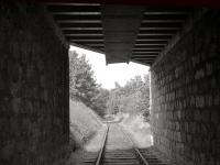 End of the line at Ballater in the summer of 1962, showing the beginnings of the proposed extension to Braemar that never took place. [See image 37507]<br><br>[R Sillitto/A Renfrew Collection (Courtesy Bruce McCartney) //1962]