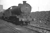 J39 0-6-0 no 64851 stands alongside a coal stack at Sunderland, South Dock shed, thought to have been taken around the time of withdrawal in late 1962. The locomotive was cut up at Darlington works the following February.<br><br>[K A Gray //1962]