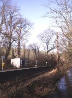 Causeland station on the Looe - Liskeard line in February 1992.<br><br>[Ian Dinmore /02/1992]