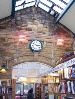 Inside the former Alnwick station, February 2012.<br><br>[Colin Alexander 16/02/2012]