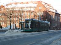 A Bombardier 'Variotram' operating in Helsinki on 22 February 2012. <br><br>[Colin Miller 22/02/2012]