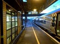 And they're off! The 07.14 to Euston is ready to leave Milton Keynes Central on 25 November 2011. I had momentarily fallen asleep at my seat - good job I woke up!<br><br>[Ken Strachan 25/11/2011]