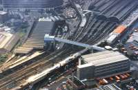 View over Manchester Piccadilly in 1989 with the old Mayfield terminus alongside.<br><br>[Ian Dinmore //1989]