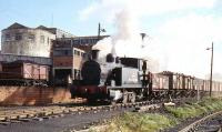 Scene at the Cutler Sidings at Waterside in August 1968 with No 17 alongside the Dunaskin Washery.<br><br>[Colin Miller /08/1968]