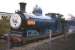 The Strathspey Railway's Caledonian 0-6-0 no 828 masquerading as <I>Donald the Tank Engine</I> at Aviemore on 26th September 1993.<br><br>[Frank Spaven Collection (Courtesy David Spaven) 26/09/1993]