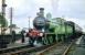 The SLS <I>'Golden Jubilee Special'</I> makes a photostop at Symington station on 13 June 1959. Ex-Great North of Scotland Railway 4-4-0 No 49 <I>Gordon Highlander</I> is at the head of the train.<br><br>[A Snapper (Courtesy Bruce McCartney) 13/06/1959]