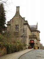 The Melrose station building seen in March 2011 from the approach road.<br><br>[Colin Miller 23/03/2011]