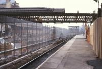 Demolition of Manchester Victoria's Irwell sidings in progress during April 1993.<br><br>[Ian Dinmore /04/1993]