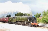 'Great Britain V' runs through Gleneagles on 24 April behind 46115 <I>Scots Guardsman</I>.<br><br>[Jim Peebles 24/04/2012]