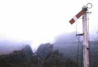 Climbing through the morning mists near Port Soderick, just to the south of Douglas, on the Isle of Man Railway in 1986. [With thanks to Messrs Miller, Geddes, Roberton & Stockton] <br><br>[Ian Dinmore //1986]