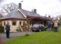 Never mind the swimming pool [see image 38763], here is Wellow station in April 2012 - extended and not quite original here and there, but rather nice all the same. This platform would have been for Bath.<br><br>[Ken Strachan 06/04/2012]