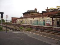 Platform 1 canopy removal at the commencement of major refurbishment works to bring the Wakefield Kirkgate station building back into commercial use. Situation as at 17 May 2012.<br><br>[David Pesterfield 17/05/2012]