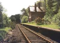 Varteg station near Blaenavon in July 1977, approximately 36 years after losing its passenger service.<br><br>[Ian Dinmore /07/1977]