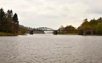 Loch Ken viaduct from the west bank looking north in April 2012. [See image 38829]<br><br>[John Gray 25/04/2012]