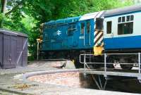 08850 stabled on the turntable road at NYMR Pickering in June 2011.<br><br>[John Furnevel 30/06/2011]