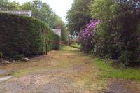 Looking south along the trackbed of the Waverley route at the site of Fauldmoor Crossing between Longtown and Lyneside in June 2012.<br><br>[Bruce McCartney 09/06/2012]