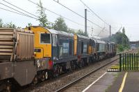 ...and finally. At the rear of the convoy heading south through Leyland on 13 June [see image 39201]. A nuclear flask. <br><br>[John McIntyre 13/06/2012]