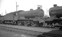 J38 0-6-0 no 65922 in the shed yard at Thornton Junction in the summer of 1966.<br><br>[K A Gray //1966]