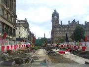 View east along Princes Street on 25 June 2012. For a similar view 2 years and 8 months earlier [see image 26039].<br><br>[F Furnevel 25/06/2012]