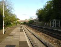 Clarbeston Road seen looking east on an extremely sunny evening in May 2012. <br><br>[David Pesterfield 22/05/2012]