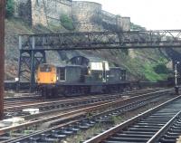 Clayton Type 1 8581 runs through the east end of Waverley Station in 1971.<br>
<br><br>[Bill Roberton //1971]