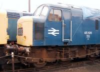 'Peak' 45105 standing in the yard at Barrow Hill in July 2012.<br><br>[Colin Alexander 01/07/2012]