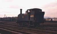 The photographer's last sight of J88 No.68335 in steam, returning from Gorgie East to Haymarket shed on Saturday 9th September 1961. [See image 32639] <br><br>[Frank Spaven Collection (Courtesy David Spaven) 09/09/1961]