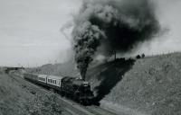 RCTS/SLS RAIL TOUR OF SCOTLAND 22nd June 1962<br><br>
42196 climbing to Tarbolton on the Ayr to Mauchline line.<br><br>[Jim Currie (Courtesy Stephenson Locomotive Society) 22/06/1962]