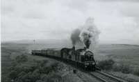 RCTS/SLS RAIL TOUR OF SCOTLAND 23rd June 1962<br><br>
123 and 49 south of Barrhill on the Ayr to Stranraer line.<br><br>[Jim Currie (Courtesy Stephenson Locomotive Society) 23/06/1962]