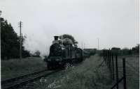 RCTS/SLS RAIL TOUR OF SCOTLAND 23rd June 1962<br><br>
123/49 approaching Newton Stewart on the Whithorn Branch.<br><br>[Jim Currie (Courtesy Stephenson Locomotive Society) 23/06/1962]