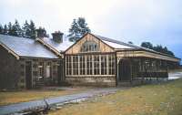 The former Grantown on Spey West Station in January 1980. Now demolished with nothing remaining.<br><br>[Peter Todd 03/01/1980]