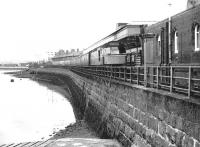 The lochside setting of the original station at Fort William, seen here in July 1970.<br><br>[John Furnevel 14/07/1970]