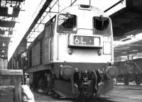 8325 inside Townhill wagon repair depot, Dunfermline, in April 1972.<br><br>[John Furnevel 13/04/1972]