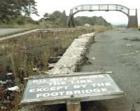 Abandoned platforms at Castle Douglas in 1970.<br><br>[John Furnevel 07/02/1970]