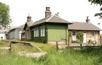 The old Chirnside Station in 2005. In use as an agricultural store. <br><br>[John Furnevel 20/06/2005]