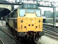 Brush Type 2 no 5596 leaving the Cross with suburban ecs in June 1969. <br><br>[John Furnevel 06/06/1969]