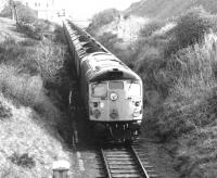 5309 photographed shortly after passing through Loanhead in September 1971 with coal from Bilston Glen Colliery bound for Cockenzie power station.<br><br>[John Furnevel 14/09/1971]