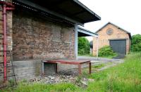 Part of the old goods yard at Newburgh - looking west in June 2005.<br><br>[John Furnevel 21/06/2005]